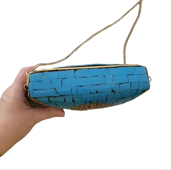 RAMLA Hand made crossbody purse - Picture 7 of 9